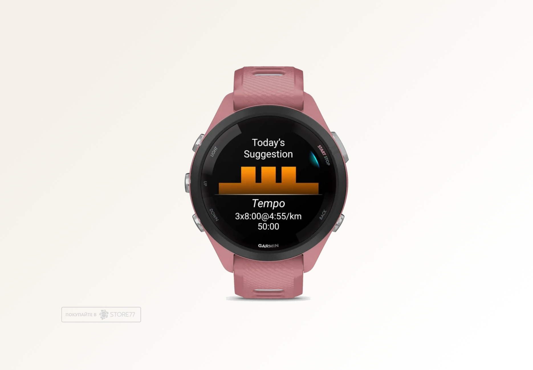 Умные часы Garmin FORERUNNER 265s 42mm Pink