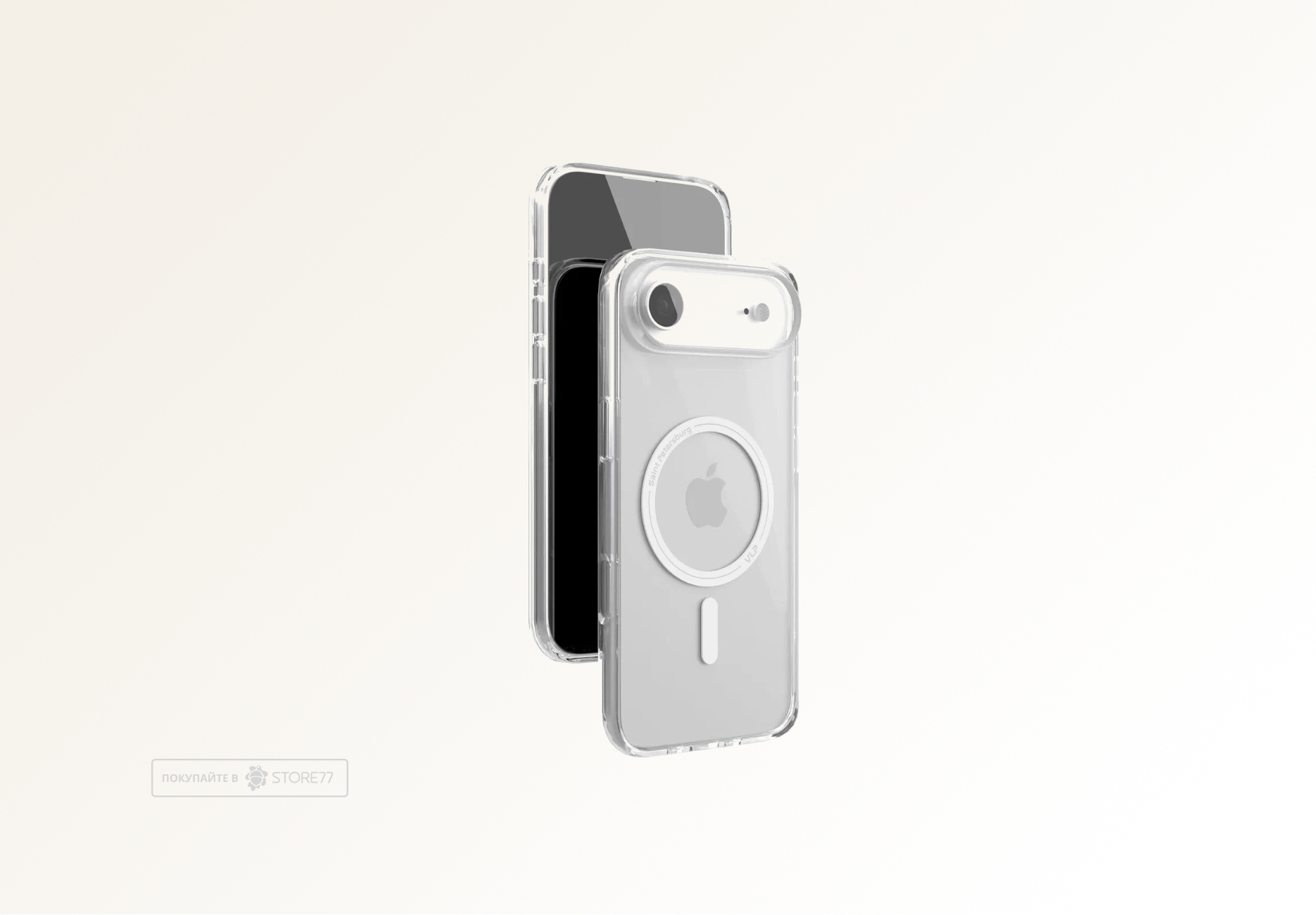 Чехол VLP Diamond Case с поддержкой MagSafe для iPhone Air (Прозрачный)