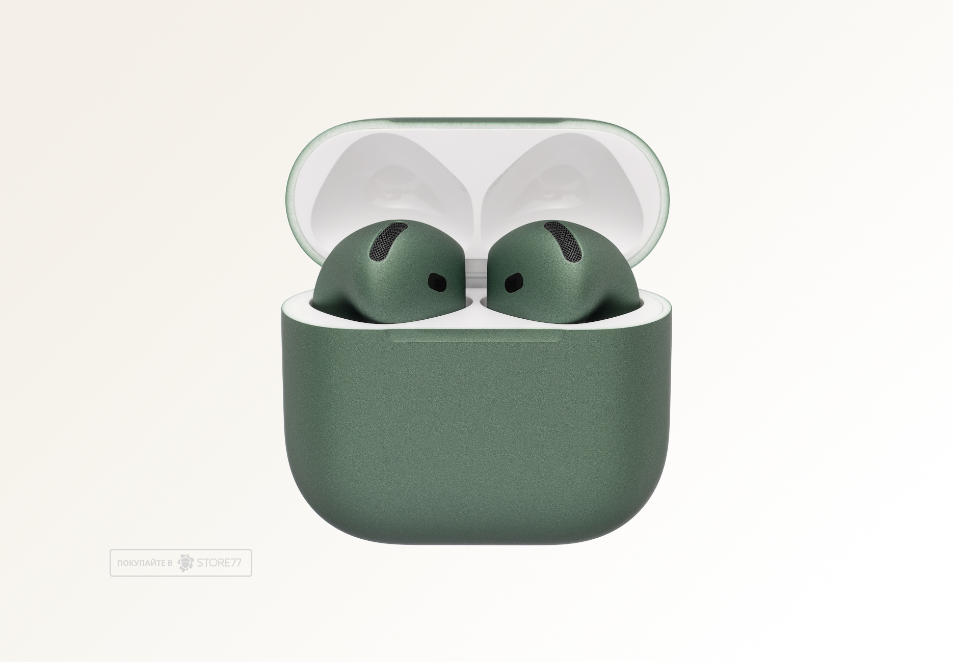 Беспроводные наушники Apple AirPods 5 беспроводная зарядка чехла (Альпийский зеленый)
