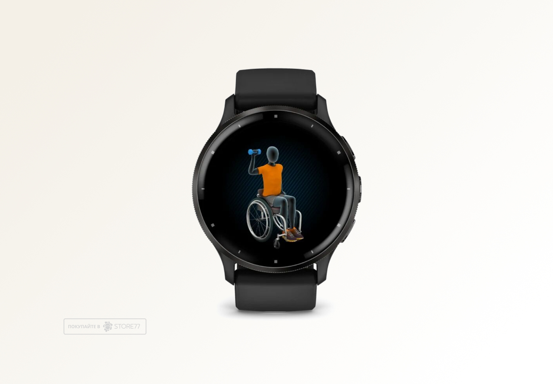 Умные часы Garmin VENU 3 45mm (Slate Black)