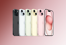 Телефон Apple iPhone 15 128Gb (Pink)