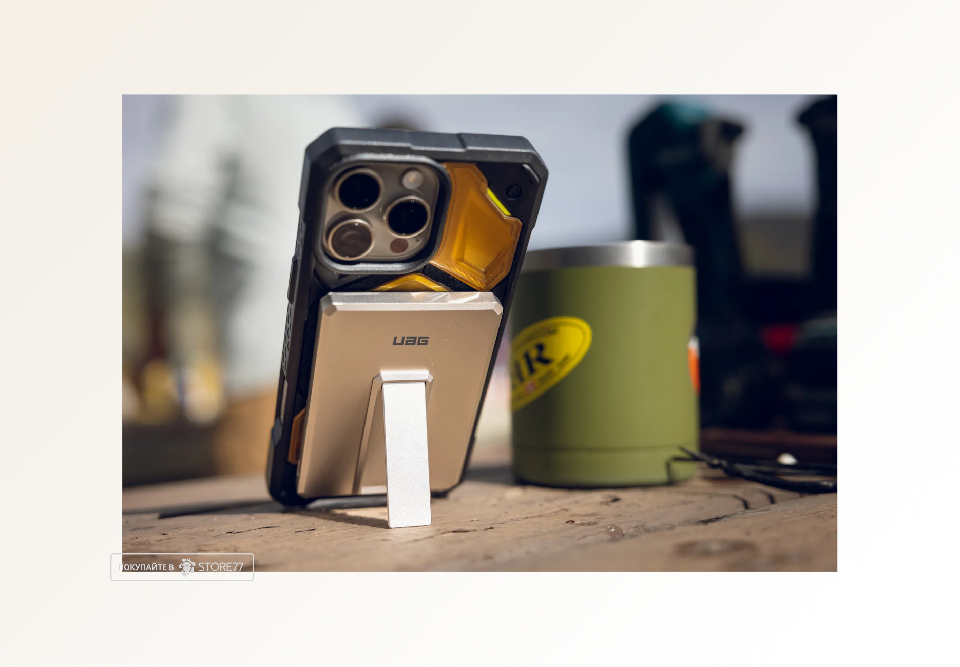 Внешний аккумулятор UAG SRGE Slim 5000mAh (Black/grey) 