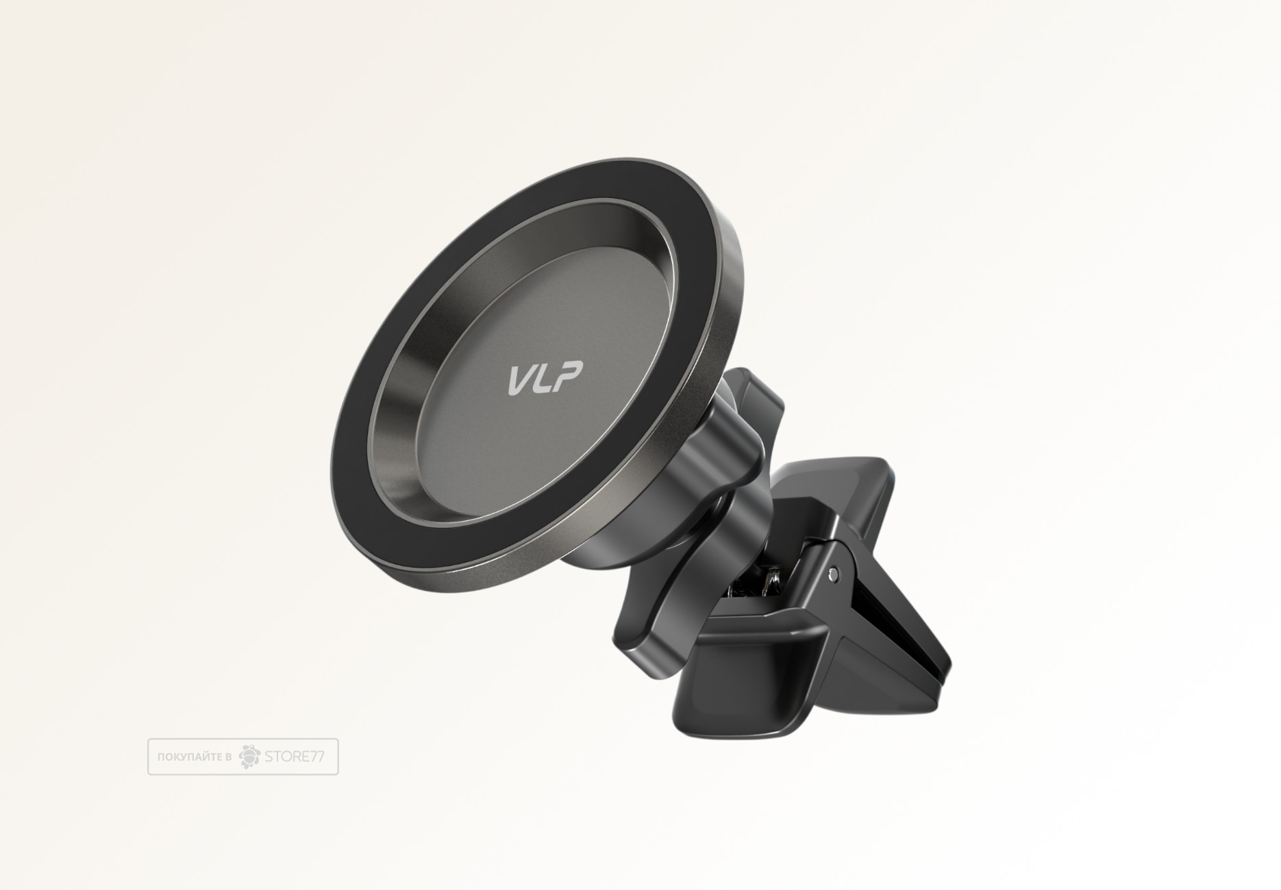 Автомобильный держатель VLP Lite Snap Mount с поддержкой MagSafe (Черный)