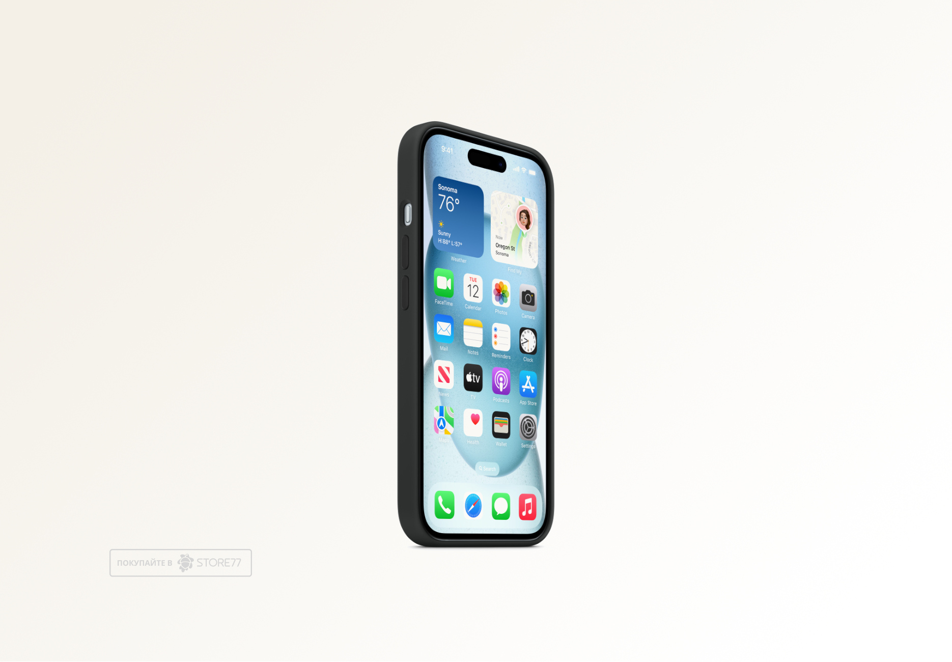 Чехол Protect для iPhone 15 Plus Magsafe Silicon Case (Black)