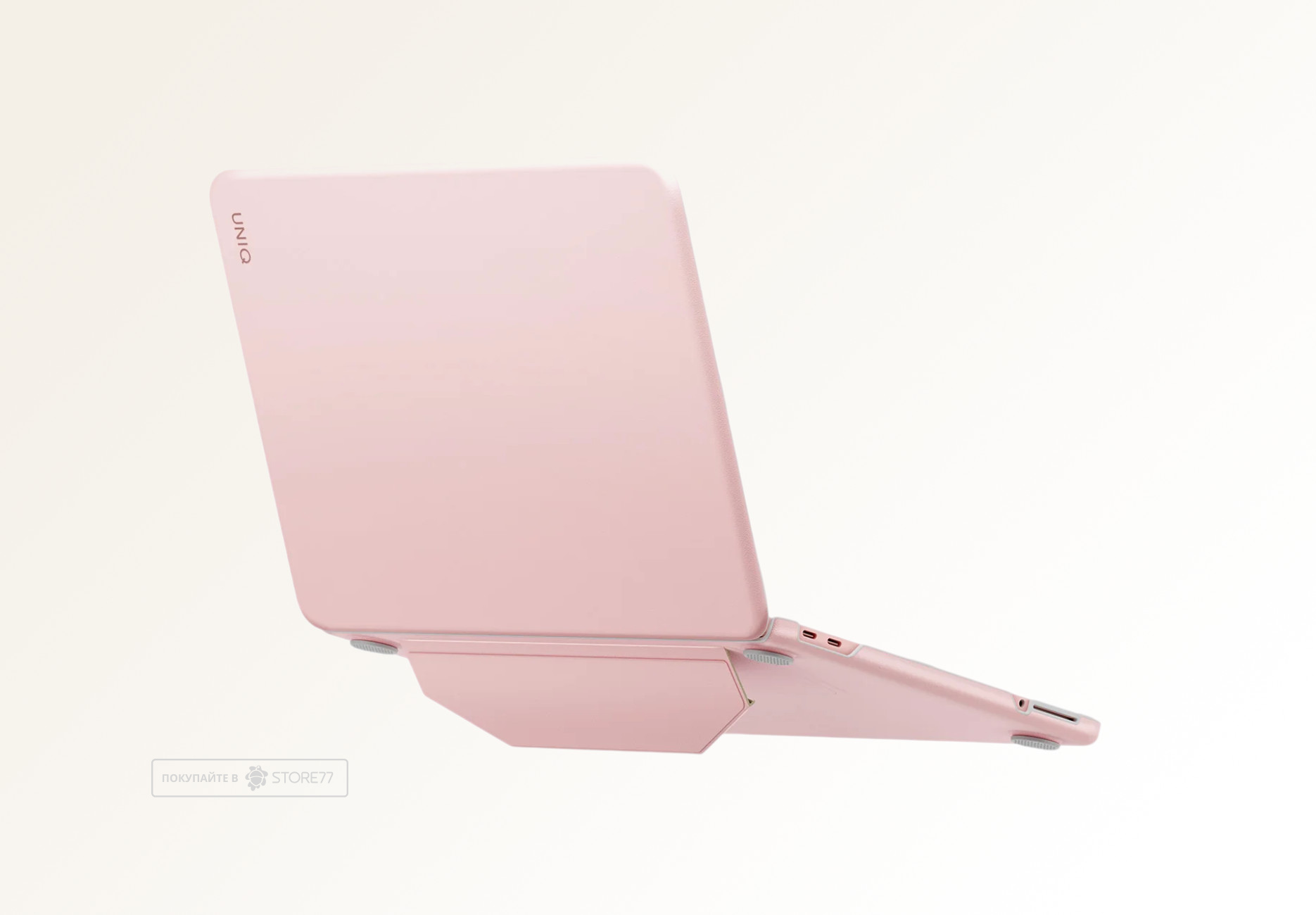 Накладка Uniq Lyden Versa для Macbook Neo 13 (2026) (Розовая)
