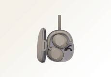 Беспроводные наушники Sony WH-1000XM6 (Песочные)