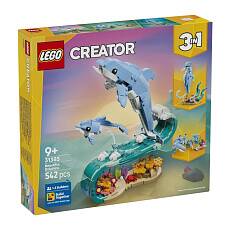 Конструктор LEGO Creator 3 в 1 31385 Красивые дельфины