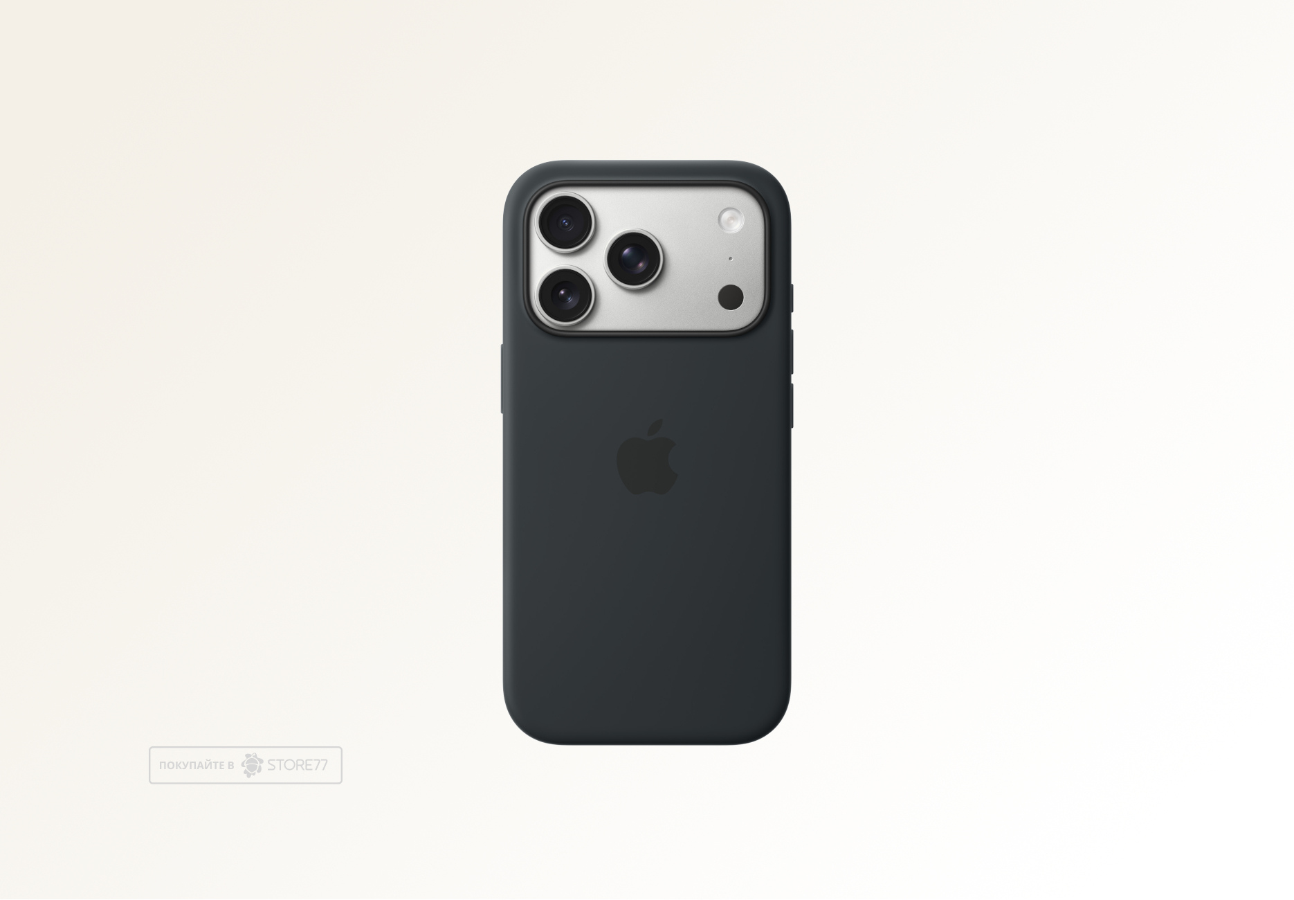 Чехол Apple Silicone Case MagSafe для iPhone 17 Pro (Black) Чехол Apple Silicone Case MagSafe для iPhone 17 Pro (Black)