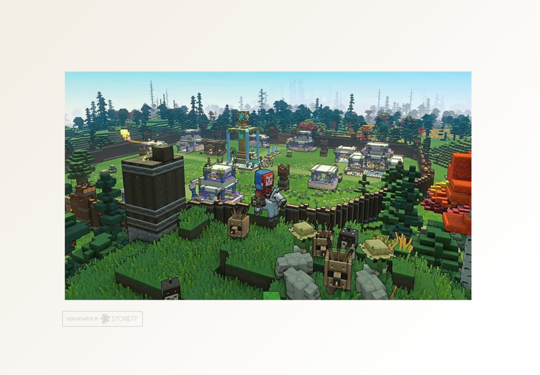 Игра Minecraft Legends - Deluxe Edition (PS4, русская версия)