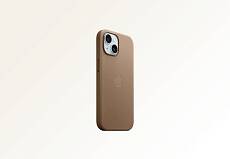 Чехол Apple FineWoven Magsafe для iPhone 15 (Taupe)
