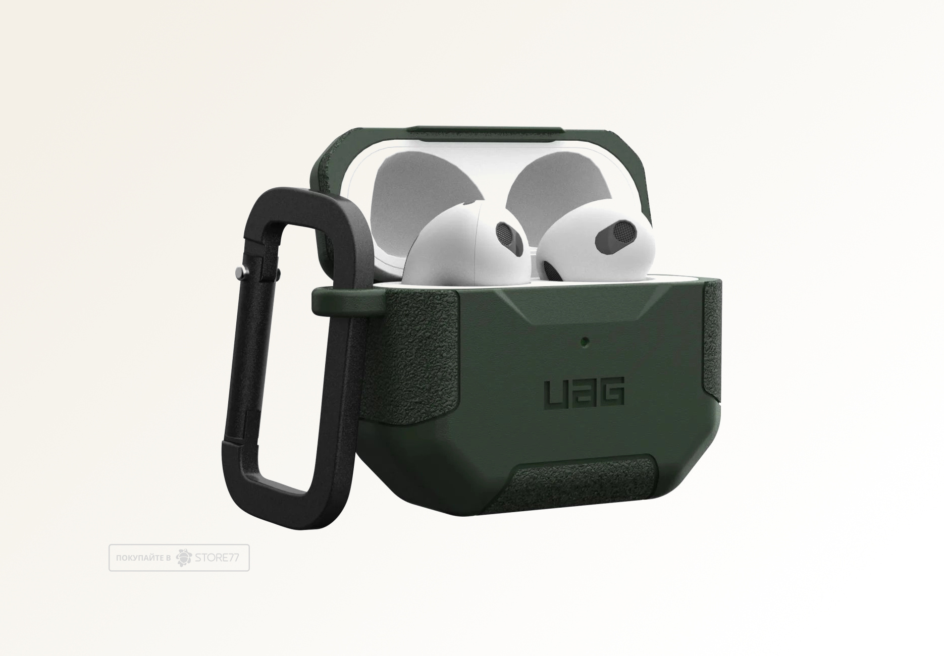 Чехол UAG Scout Case для AirPods 3 (Оливковый)