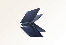 Накладка Uniq Lyden Versa для Macbook Neo 13 (2026) (Синяя)