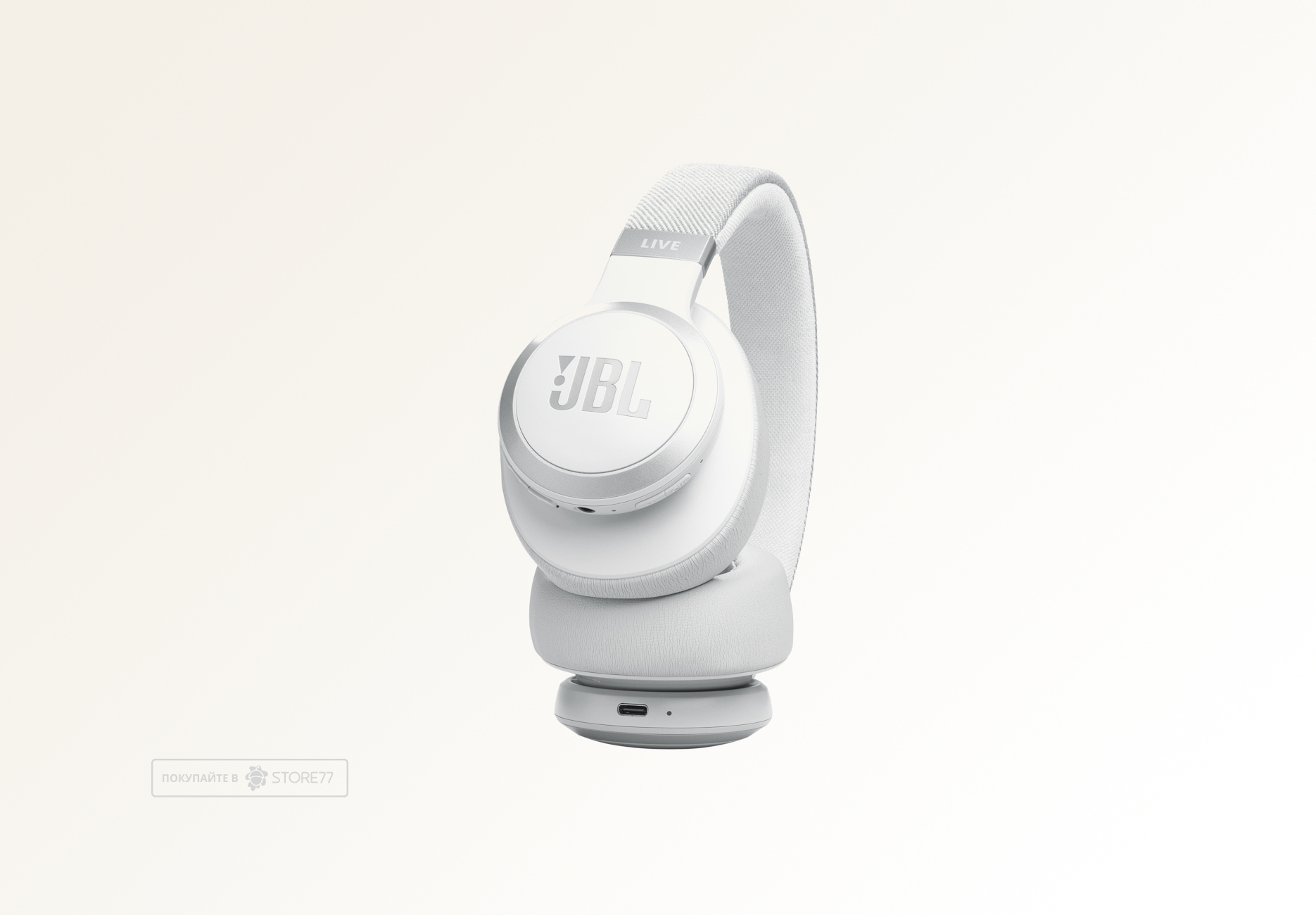 Беспроводные наушники JBL Live 770NC (Белые)