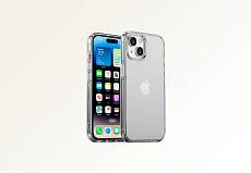Чехол Gurdini Alba Series для iPhone 15 (Белый матовый)