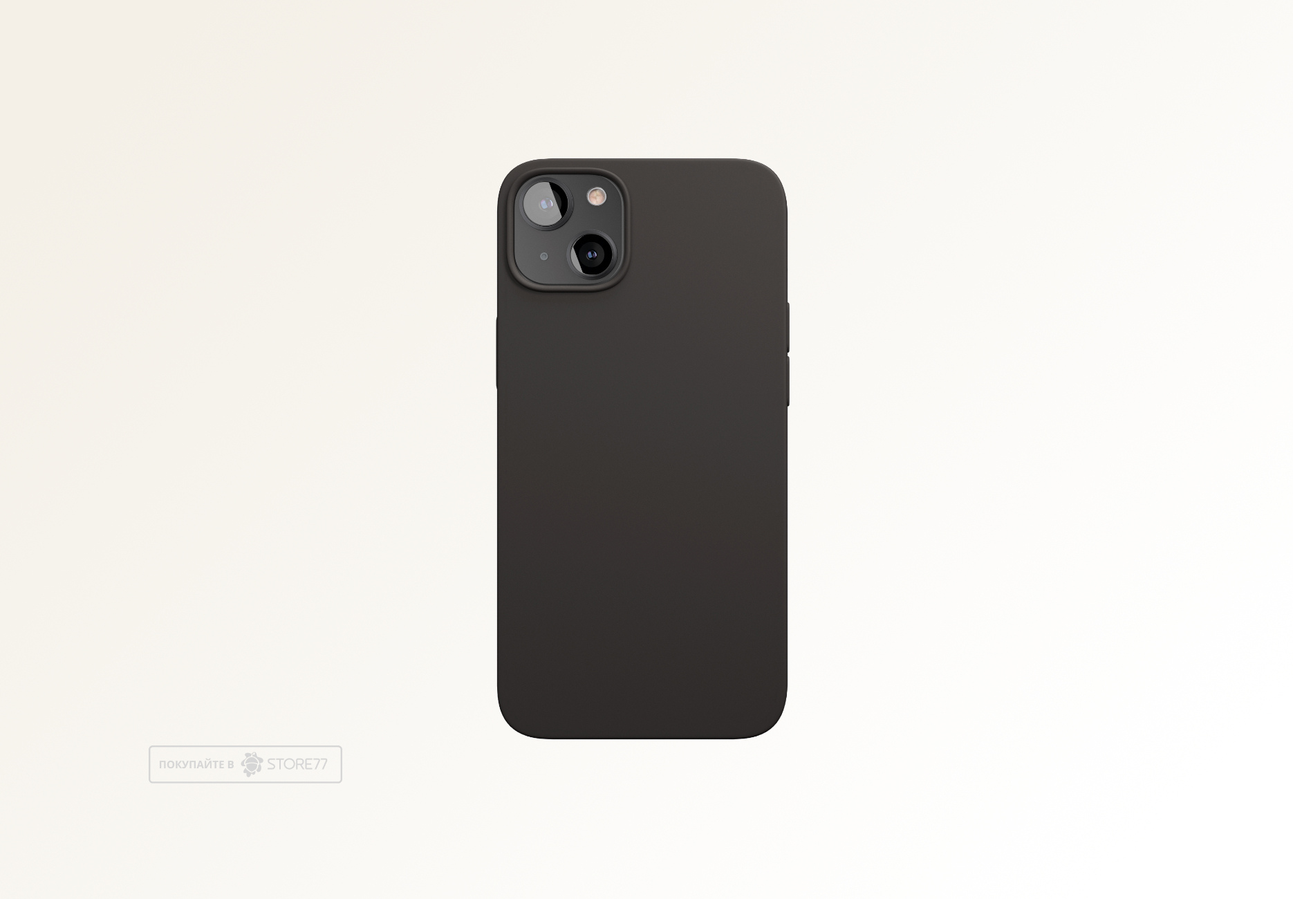Чехол защитный VLP Silicone Case with MagSafe для iPhone 13 mini (Черный)
