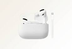 Наушники беспроводные Uzay TWS-P-01, с зарядным кейсом (Белые)