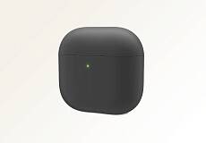Чехол Elago для AirPods 4 Liquid Hybrid (Черный)