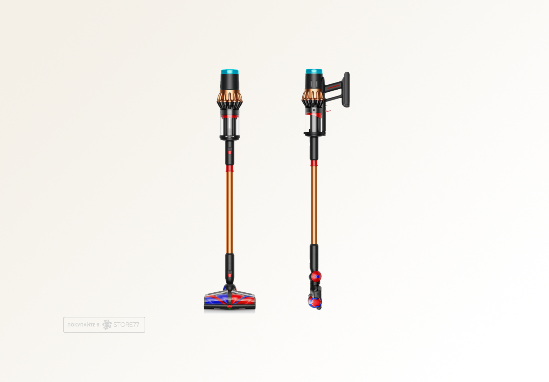 Беспроводной пылесос Dyson V16 Piston Animal, цвет: Черный/Медный (Black/Copper)