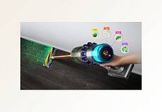 Беспроводной пылесос Dyson V15 Detect Extra (Синий/Медный)