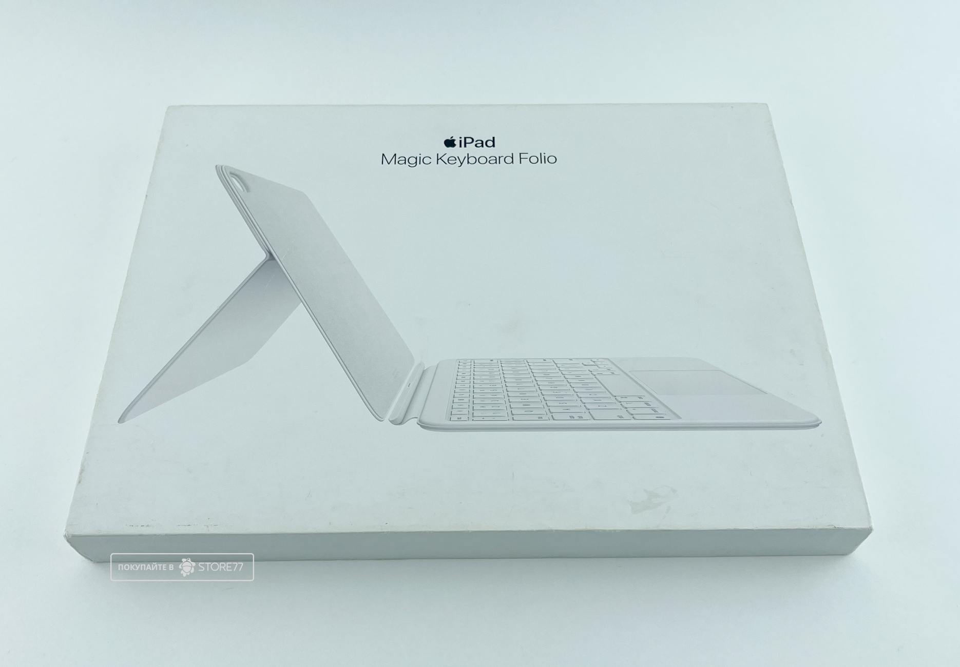 Клавиатура Apple Magic Keyboard Folio для iPad 10 10.9" (Белая) (Уценка)