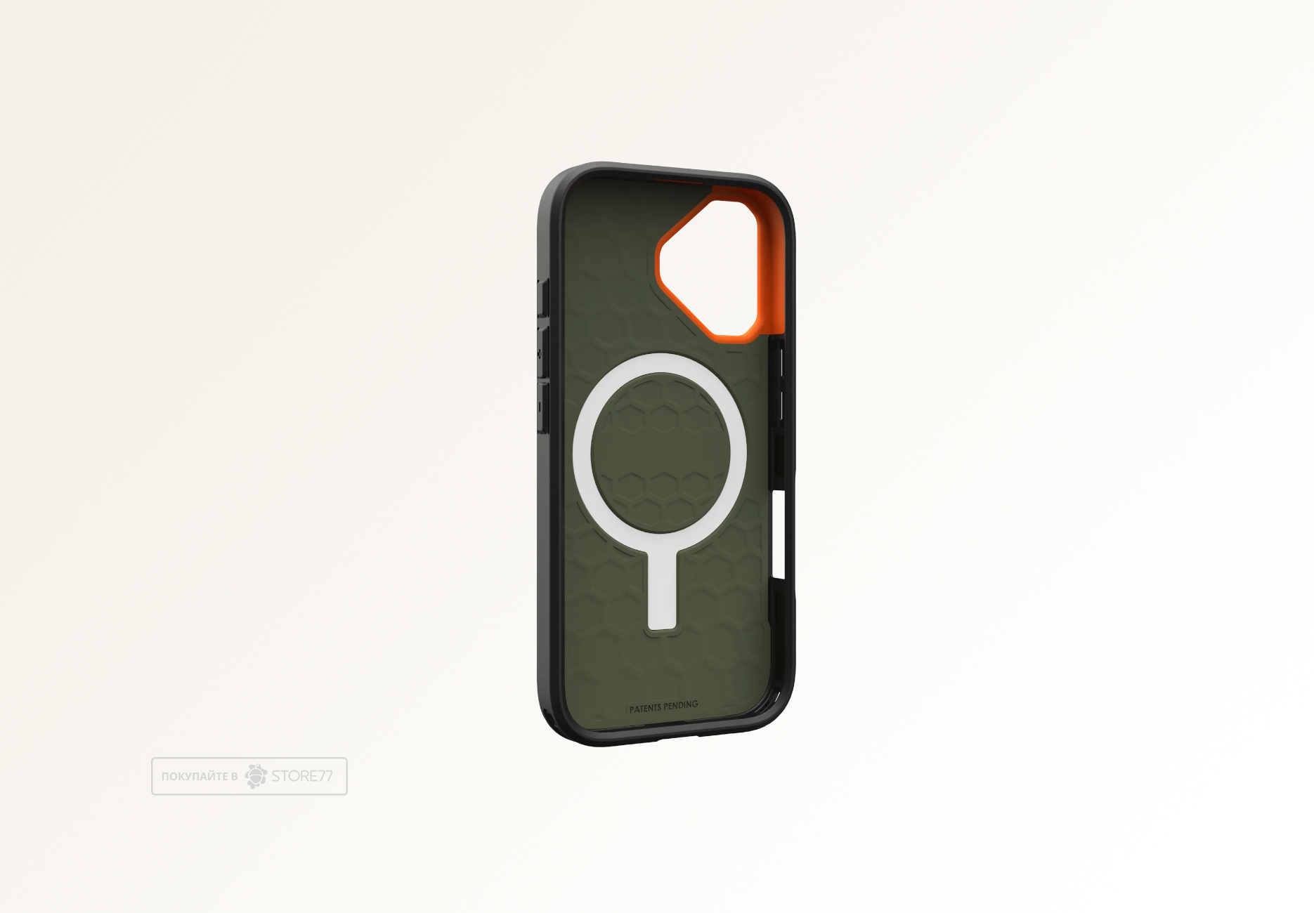 Чехол Uag Civilian MagSafe для iPhone 17 (Olive/Orange) Чехол Uag Civilian MagSafe для iPhone 17 (Olive/Orange)