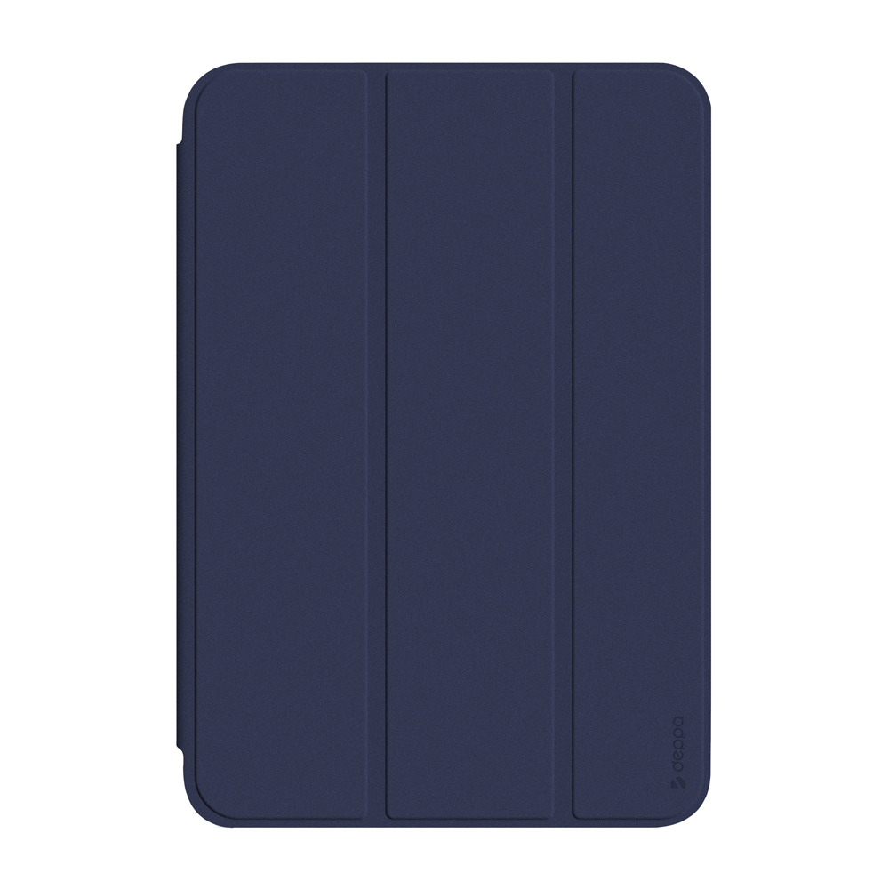 Чехол-подставка Deppa Wallet Onzo Magnet для Apple iPad Mini 6 (2021), б/заст (Темно-синий)