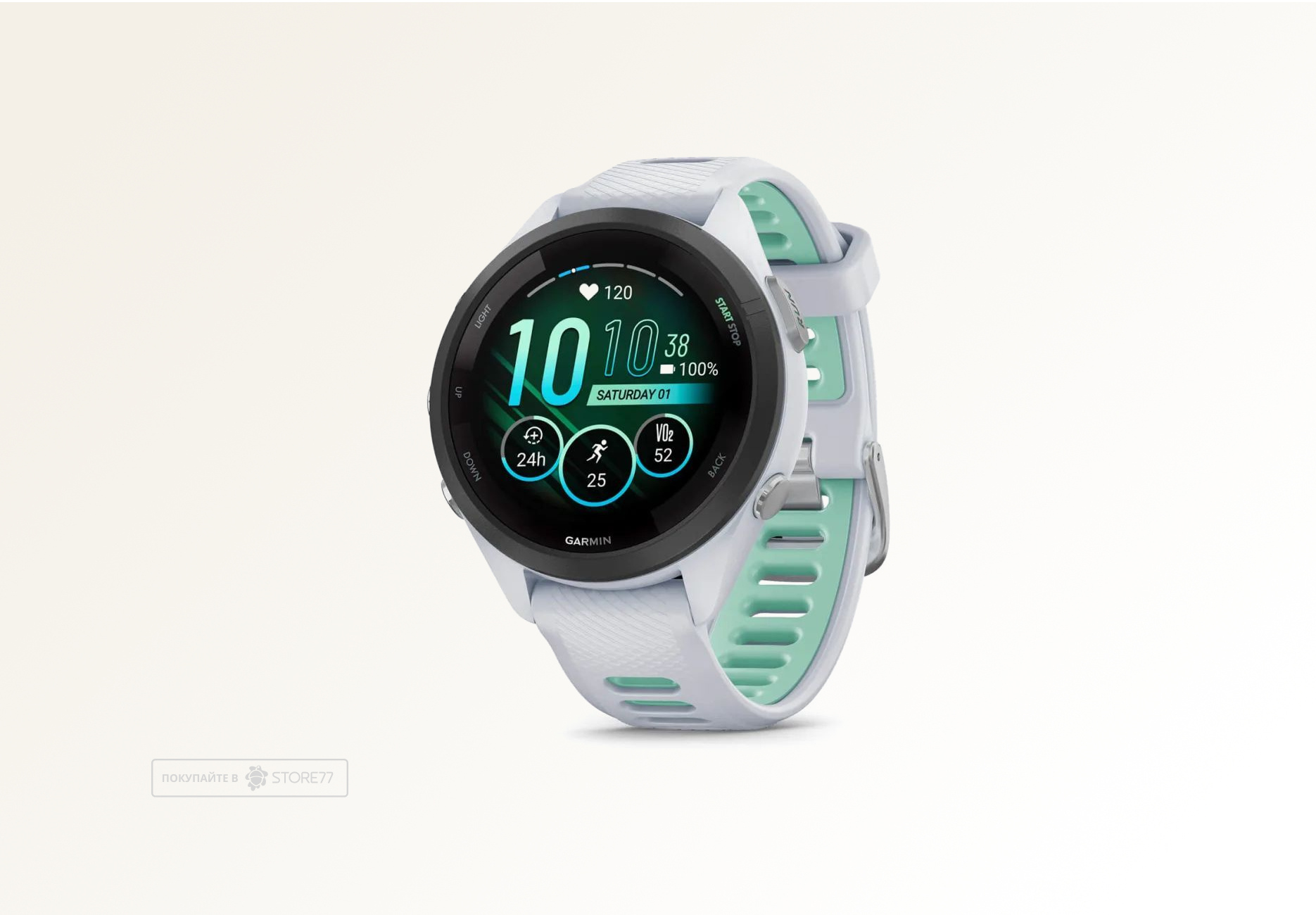 Умные часы Garmin FORERUNNER 265s 42mm Whitestone