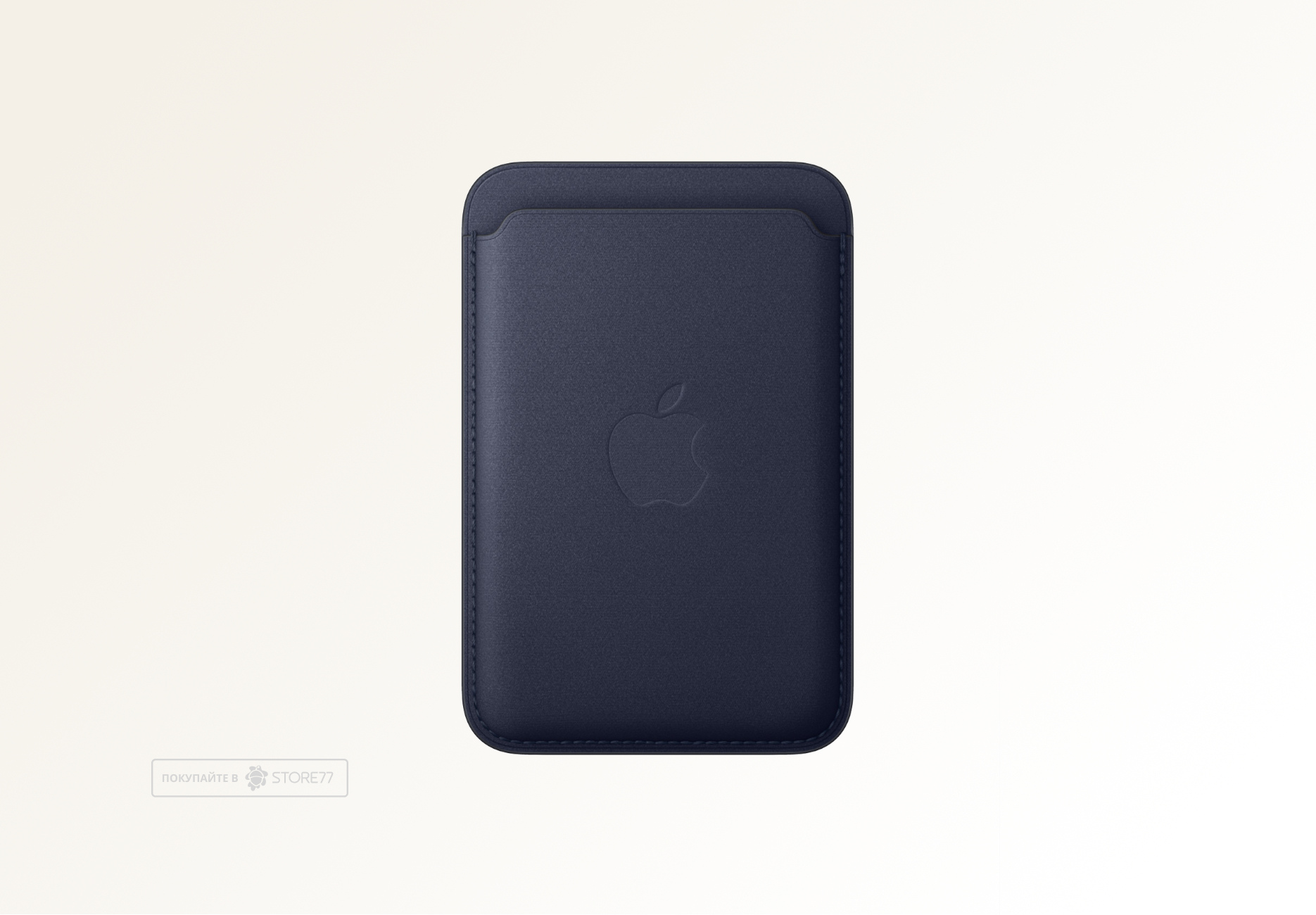 Картхолдер Apple с поддержкой MagSafe цвет: синий (Navy)