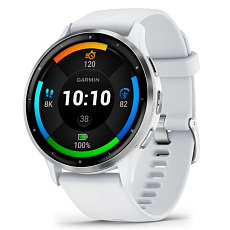 Умные часы Garmin VENU 3 45mm (Silver Whitestone)