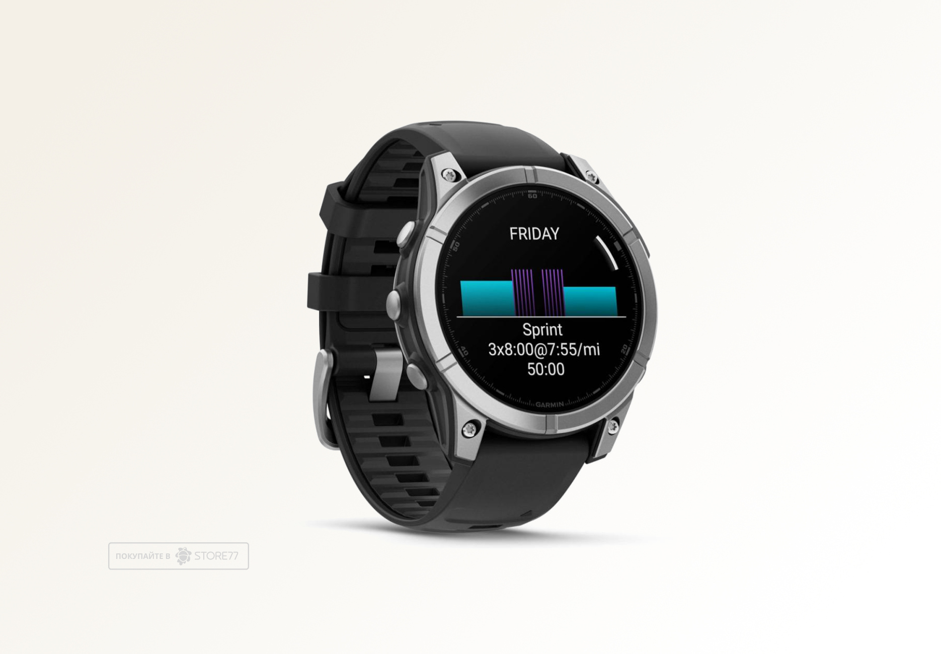 Умные часы Garmin FENIX E 47mm Amoled (Silver)  Умные часы Garmin FENIX E 47mm Amoled (Silver)