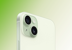Телефон Apple iPhone 15 Plus 128 ГБ, eSim (электронная SIM-карта), цвет: зеленый (Green)