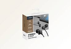 Стереогарнитура Deppa Stereo K-Pop (Черный)