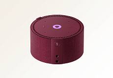 Умная колонка Яндекс.Станция Мини с часами (Красная)