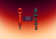Фен Dyson Supersonic HD08 (Топаз/Оранжевый)
