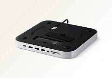 Док-станция Satechi Mac Mini/Studio SSD + NVME (Серебристая)