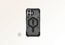 Чехол Uag Pathfinder Clear MagSafe для iPhone 17 (Ash)