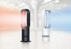 Тепловентилятор Dyson AM09 Hot + Cool (Черный/Серебристый)