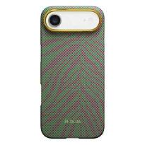 Чехол Pitaka Ultra-Slim Case Breath of Veins для iPhone Air, цвет: зелёный росток (Sprout Surge)