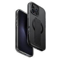 Чехол Uniq Heldro с держателем с поддержкой MagSafe для iPhone 16 Pro (Черный)