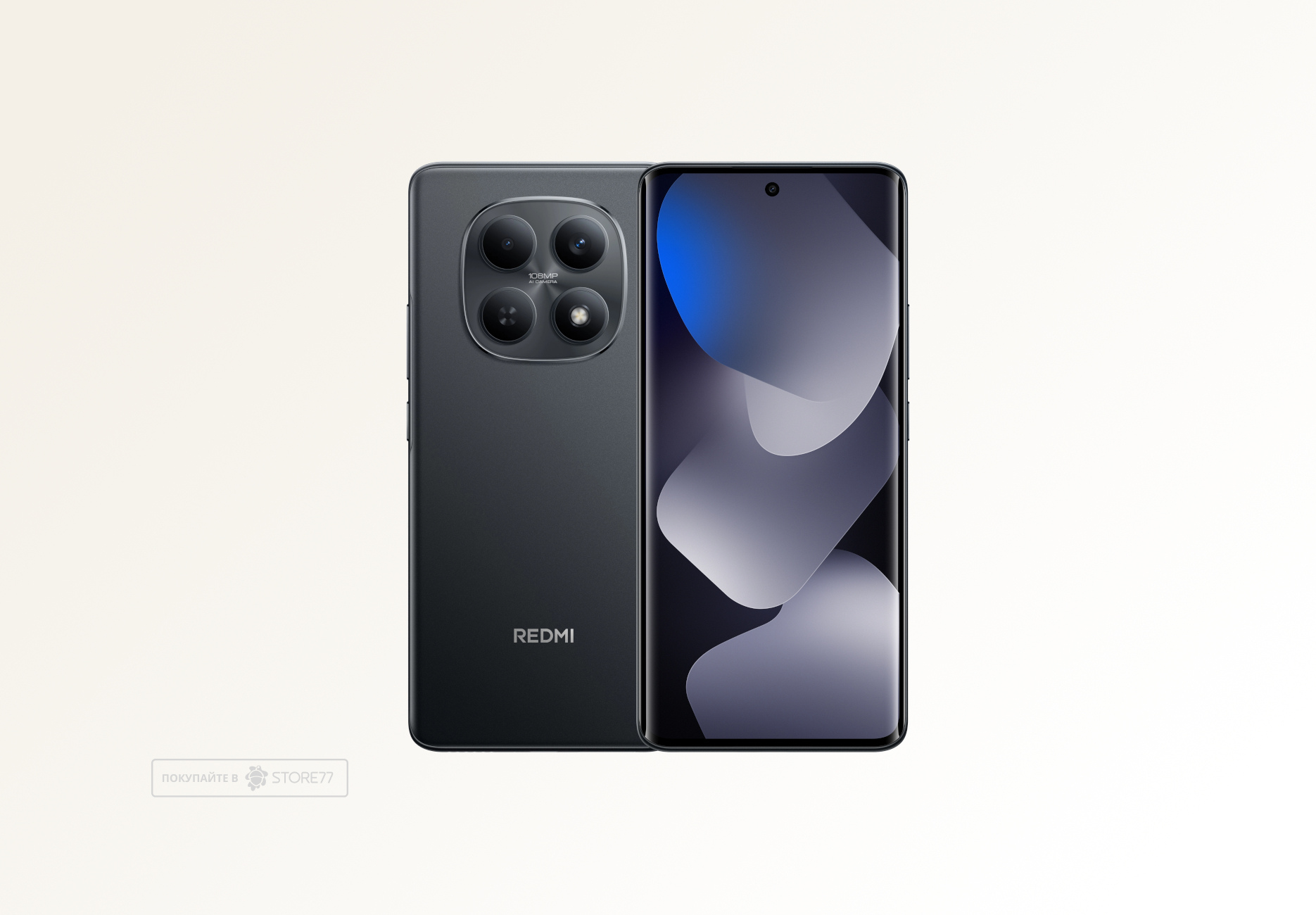 Телефон Xiaomi Redmi Note 15 4G 8/128ГБ, цвет: черный (Black)