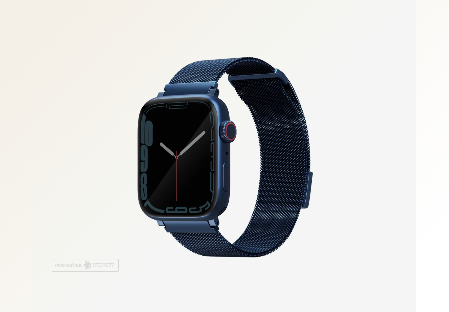 Ремешок Uniq для Apple Watch 42/44/45/49mm Dante Strap Mesh Steel Cobalt (Синий)