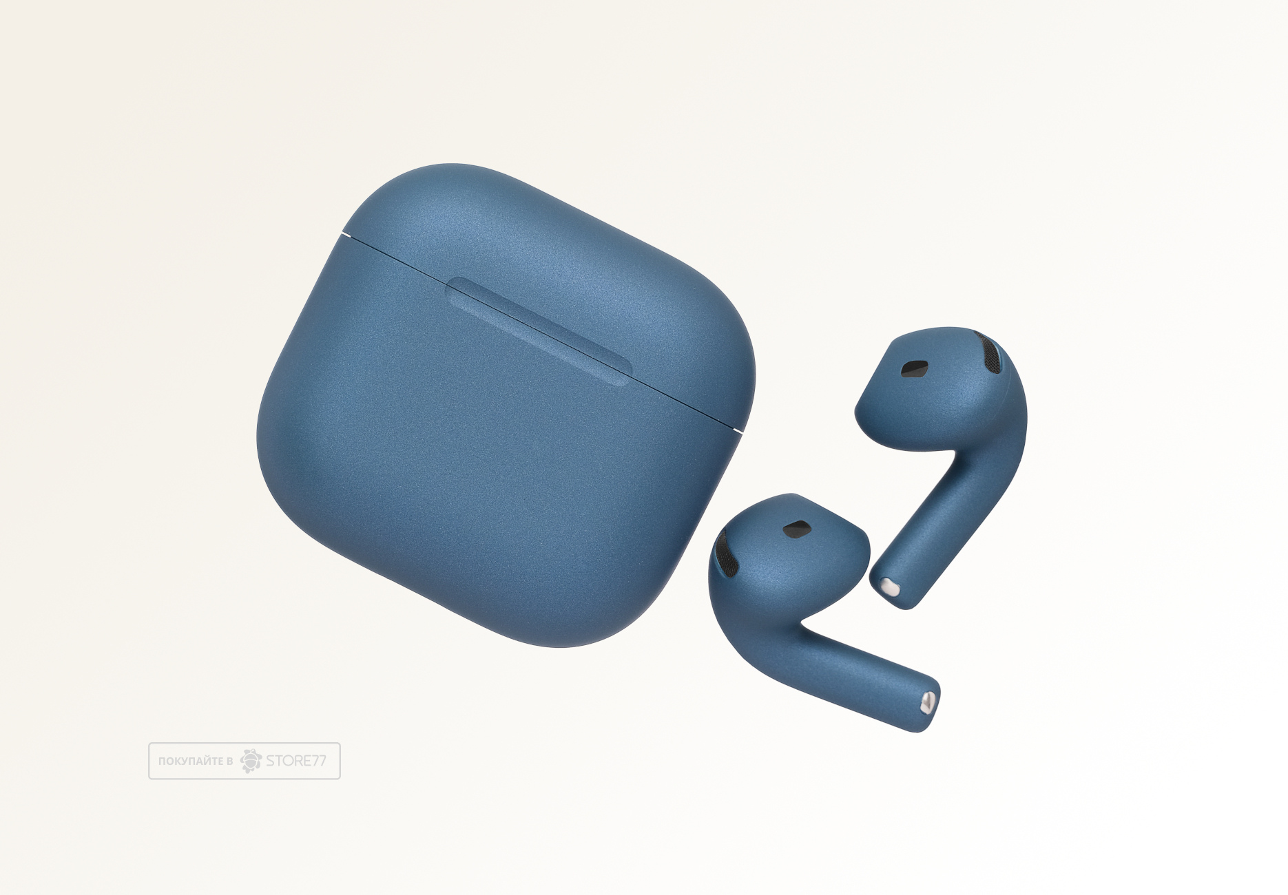 Беспроводные наушники Apple AirPods 5 беспроводная зарядка чехла (Тихоокеанский синий)