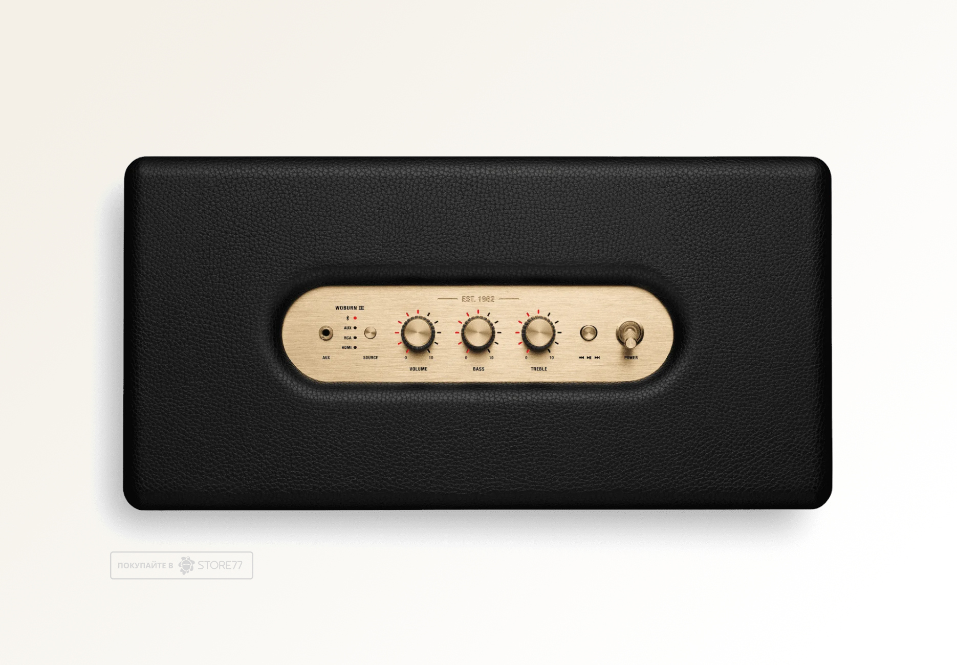 Портативная акустика Marshall Woburn 3 (Черная)