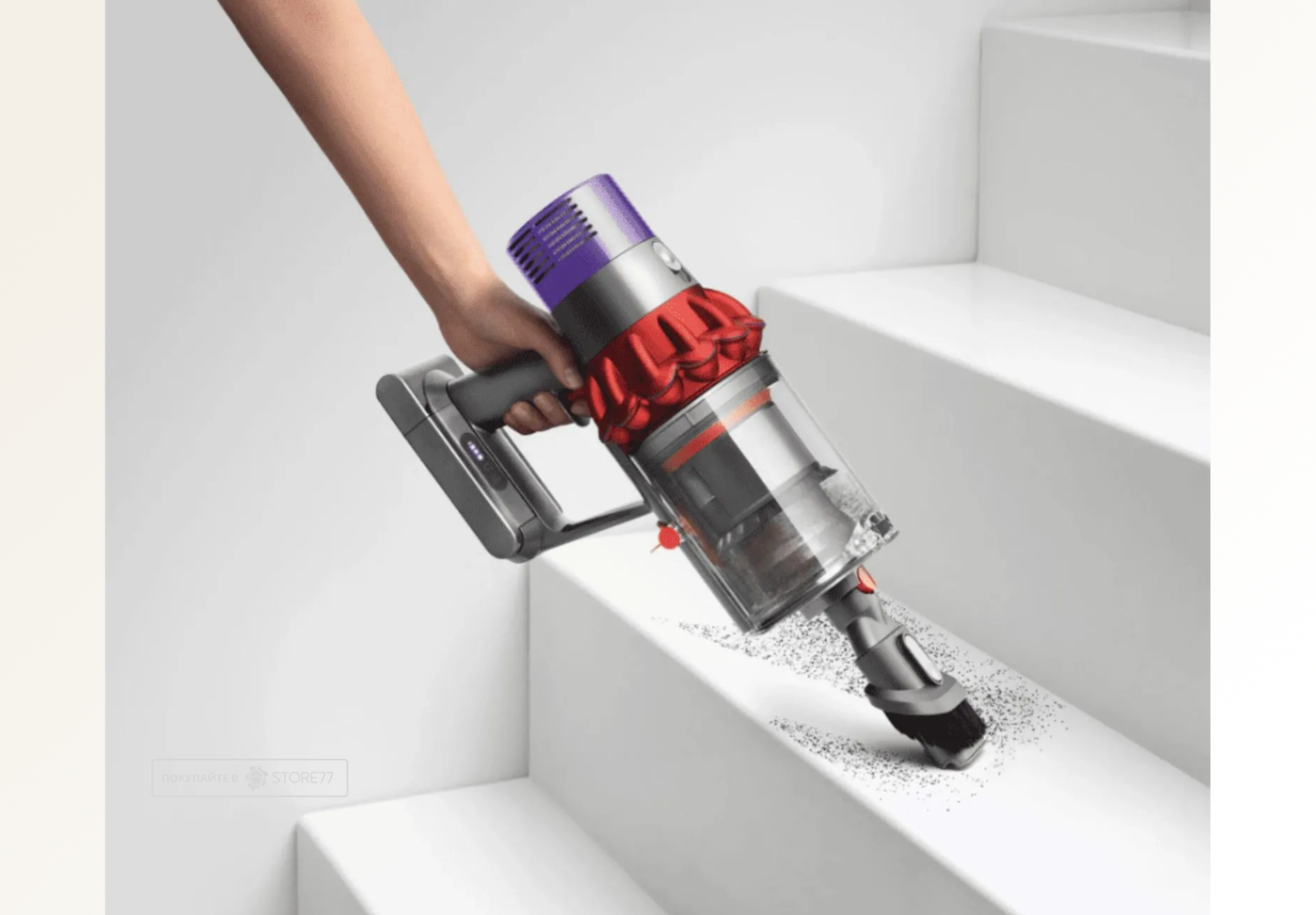 Беспроводной пылесос Dyson V10 Cyclon (Красный)