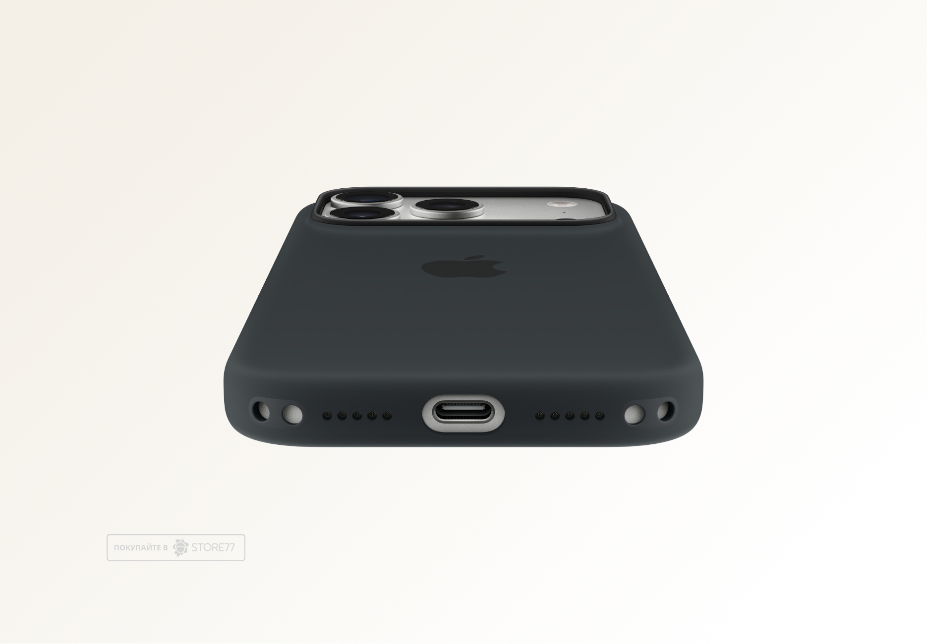 Чехол Apple Silicone Case MagSafe для iPhone 17 Pro (Black) Чехол Apple Silicone Case MagSafe для iPhone 17 Pro (Black)