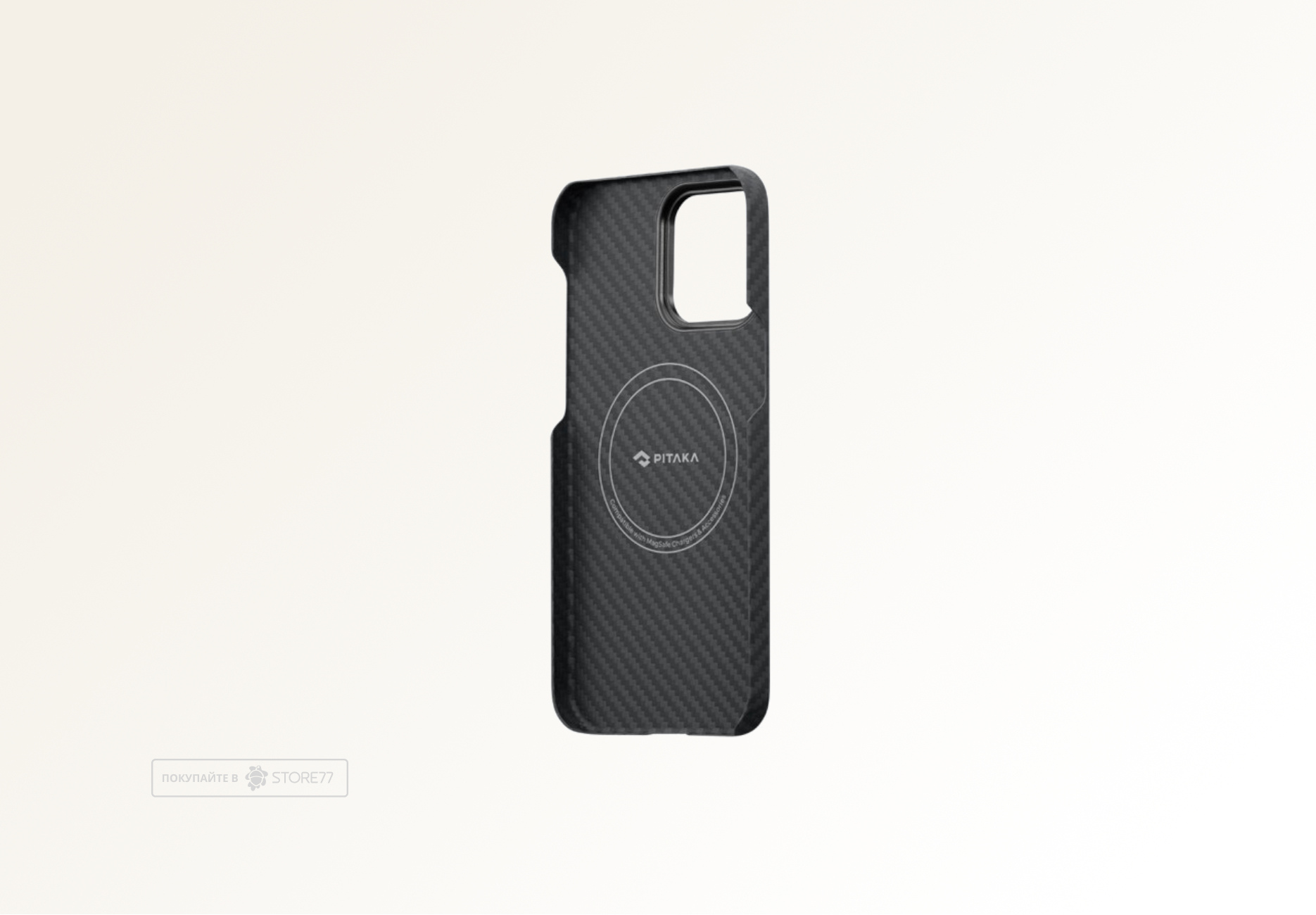 Чехол Pitaka MagEZ Case 3 для iPhone 14 Pro Max (Черно-серый)