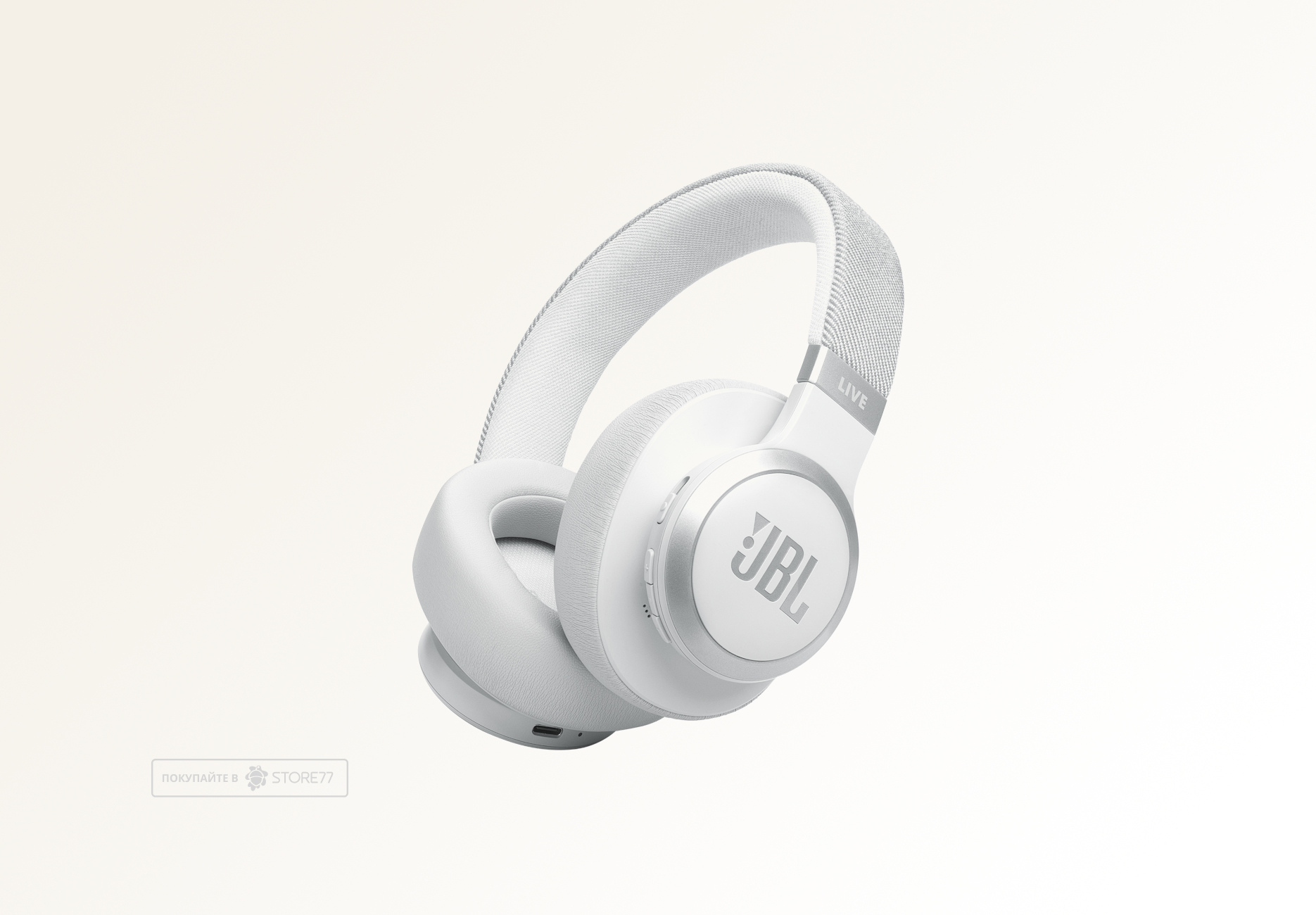 Беспроводные наушники JBL Live 770NC (Белые)