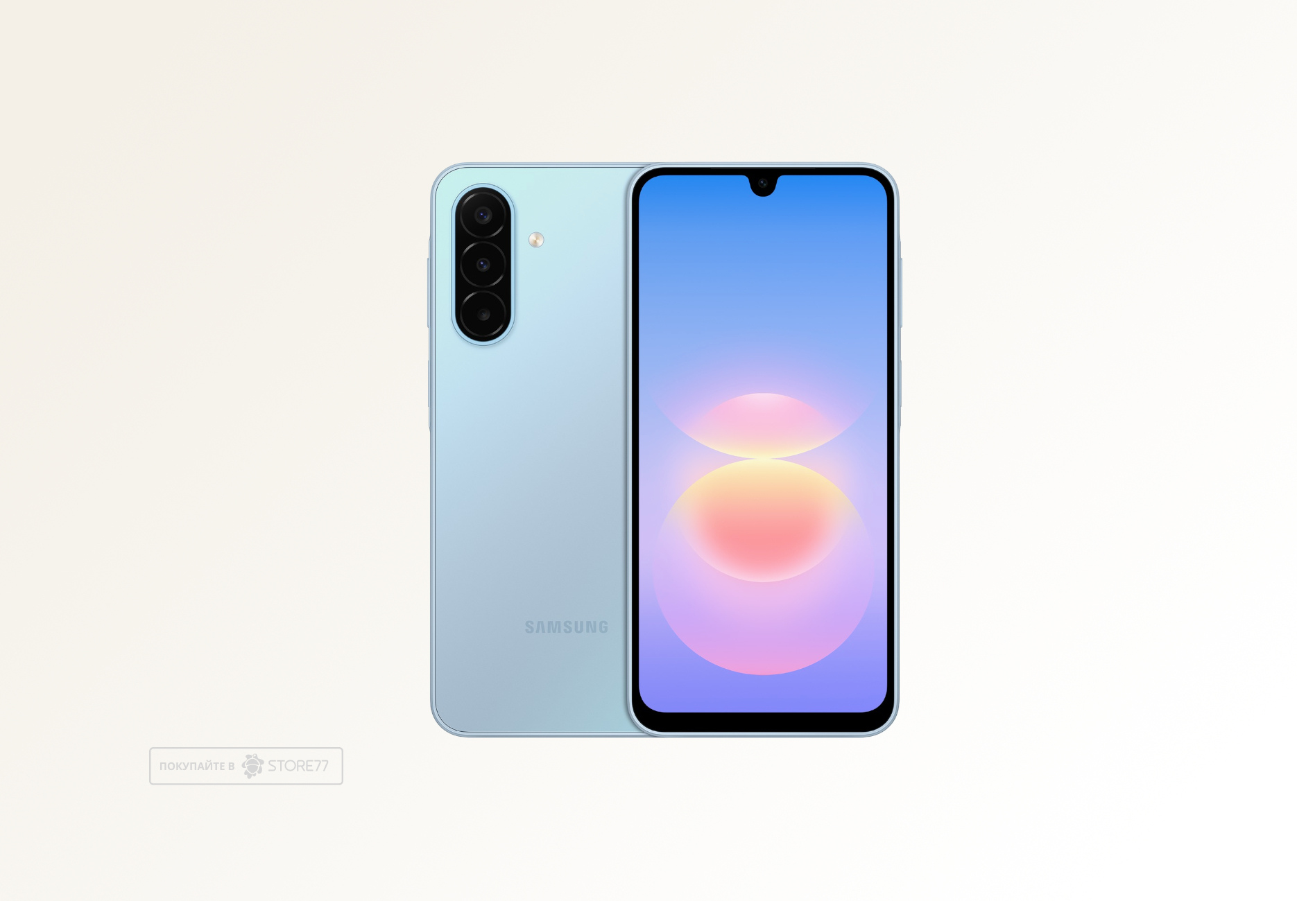 Телефон Samsung Galaxy A18 6/128 ГБ, цвет: светло-голубой (Light Blue)