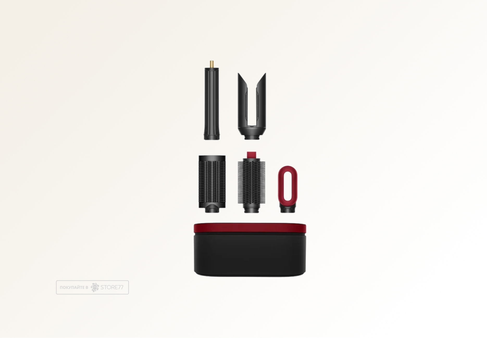 Стайлер Dyson Airwrap Coanda2x™ HS09, цвет: красный вельвет/золотой (Red Velvet) вилка EU