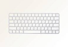 Клавиатура Apple Magic Keyboard Bluetooth USB-C с Touch ID (Белая)